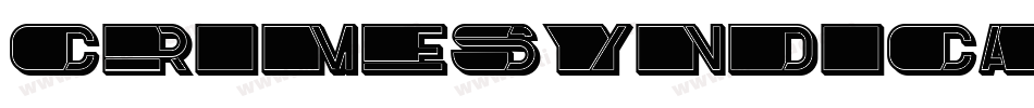 CrimeSyndicateRotateRegular-8G9D字体转换