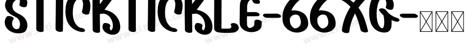 StickTickle-66xg字体转换