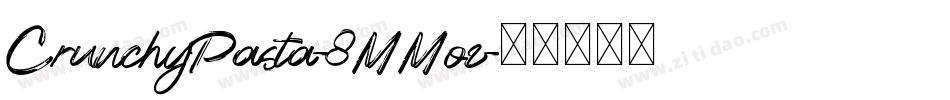 CrunchyPasta-8MMoz字体转换