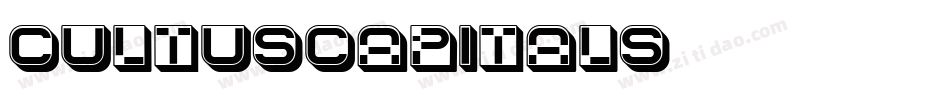 CultusCapitals字体转换