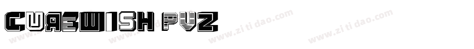 CureWish-PVz7字体转换