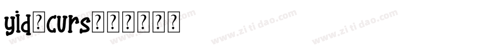 yid-curs字体转换