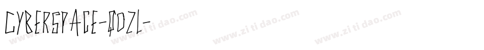 Cyberspace-q0zl字体转换