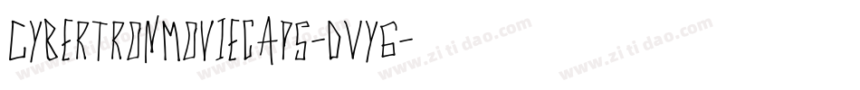CybertronMoviecaps-dVy6字体转换