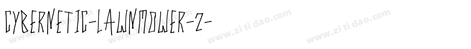 cybernetic-lawnmower-2字体转换