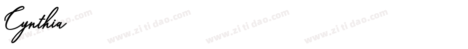 Cynthia字体转换
