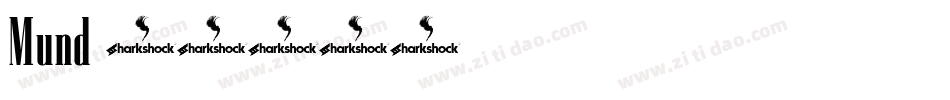 Mund字体转换