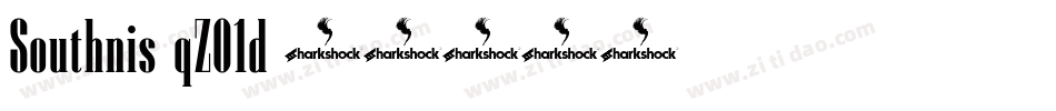 Southnis-qZ01d字体转换