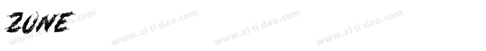 ZONE字体转换