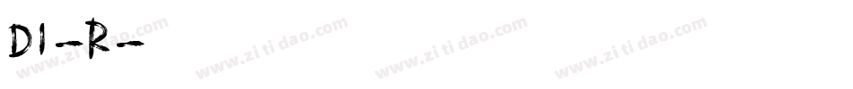DeadIsland-Rgjo字体转换