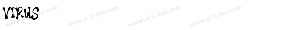 VIRUS字体转换