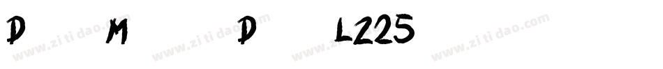 DeathMarkersDrip-mLZ25字体转换