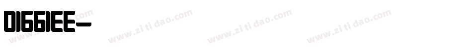 DIGGIEE字体转换