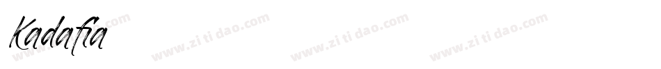 Kadafia字体转换