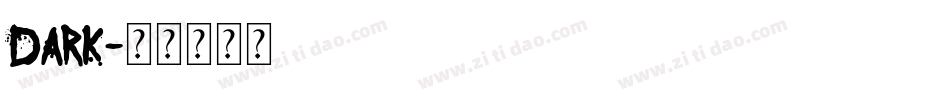 DARK字体转换