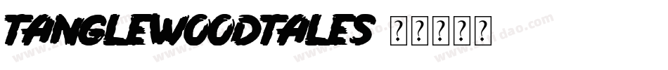 TanglewoodTales字体转换