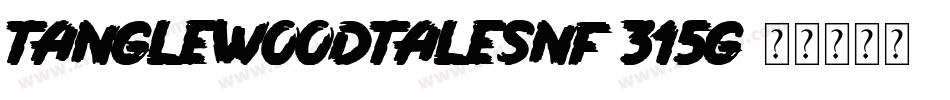 TanglewoodTalesNf-315G字体转换