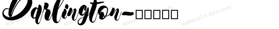 Darlington字体转换