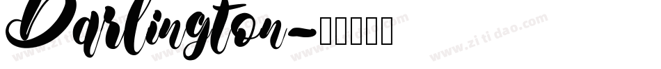 Darlington字体转换