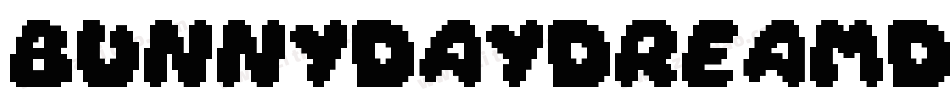 BunnyDaydreamDemoRegular-0Wvdv字体转换
