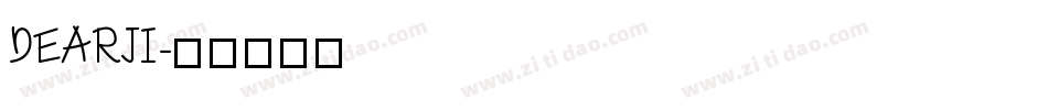 DEARJI字体转换