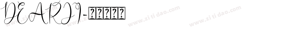 DEARJI字体转换