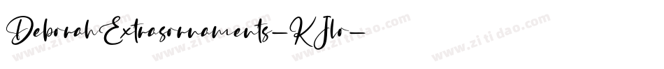 DeborahExtrasornaments-KJlo字体转换