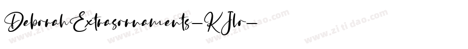 DeborahExtrasornaments-KJlo字体转换