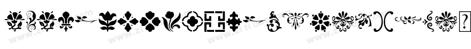 101DecorativeSun-84KM字体转换
