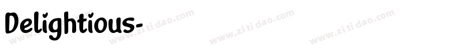 Delightious字体转换