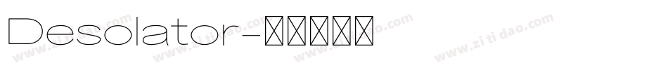 Desolator字体转换