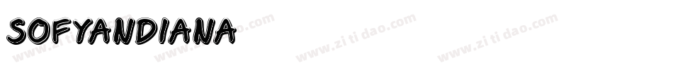 SofyanDiana字体转换
