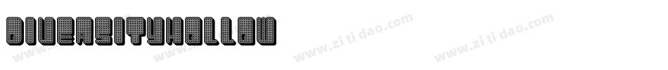 DiversityHollow字体转换
