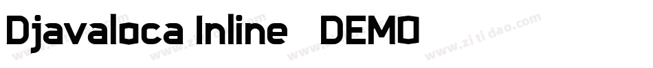 Djavaloca-Inline_-_DEMO字体转换
