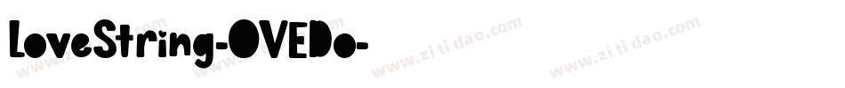 LoveString-OVEDo字体转换