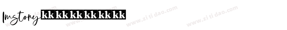 Imstory字体转换