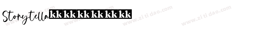 Storytella字体转换
