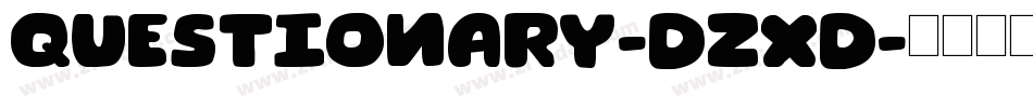 Questionary-DZxD字体转换