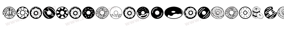 DancingDonutsNf-DGJ3字体转换