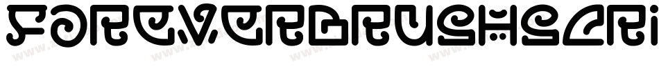 ForeverBrushScript-xKW0字体转换