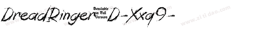 DreadRinger3D-Xxq9字体转换