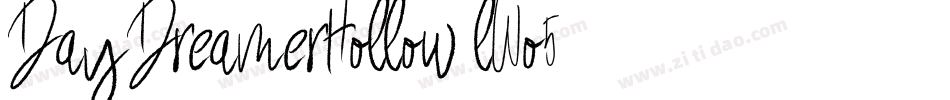 DayDreamerHollow-lWo5字体转换