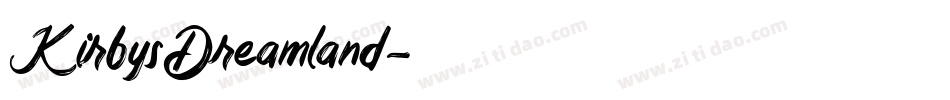 KirbysDreamland字体转换