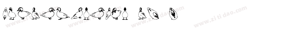 DuckInShipah-Kj2X字体转换