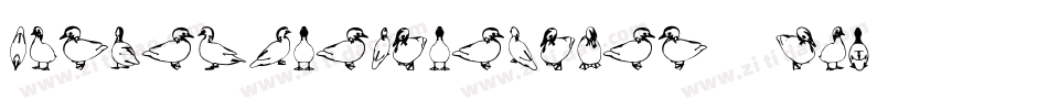 DuckInShipahItalic-2wqo字体转换
