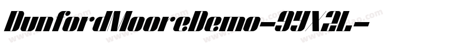 DunfordMooreDemo-9YX2L字体转换