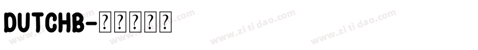 dutchb字体转换