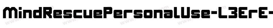 MindRescuePersonalUse-L3ErE字体转换
