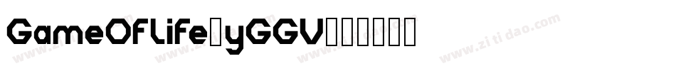 GameOfLife-yGGV字体转换