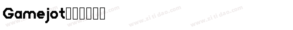 Gamejot字体转换